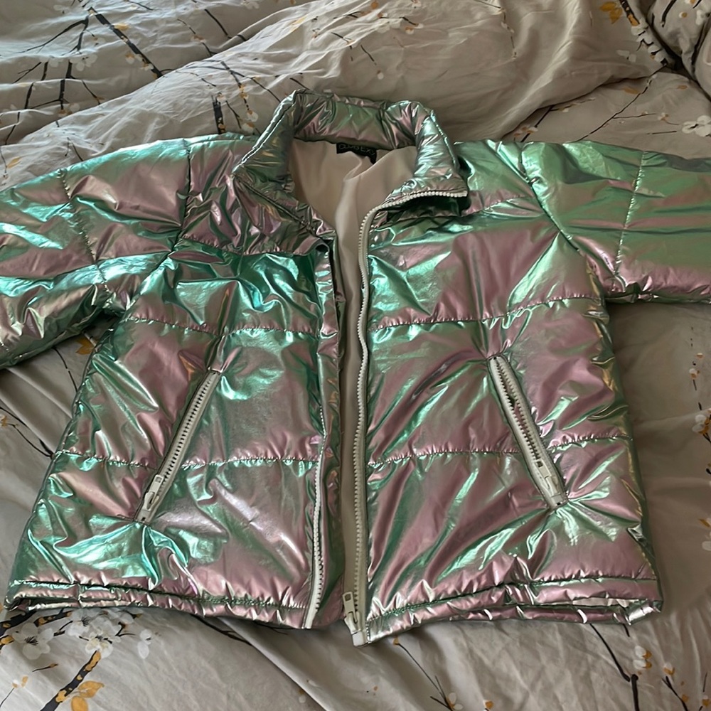 Club Exx Puffer Iridescent Jacket